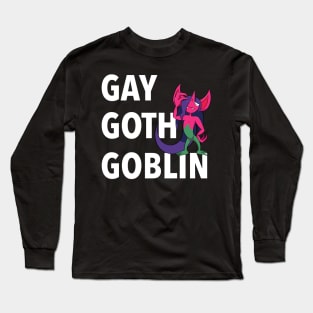 Gay Goth Goblin Long Sleeve T-Shirt